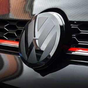 2개 세트 VW 골프 6/7/7.5/8/파사트/폴로/CC/제타/티구안/GTI용 ACC 자동차 전면 그릴 커버 또는 후면 트렁