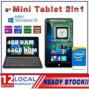 4GB/8GB RAM ROM 8 인치 64비트 Windows 10 태블릿 PC X5-Z8350 1.44GHz 쿼드 코어 미니 소형 듀얼 카메라