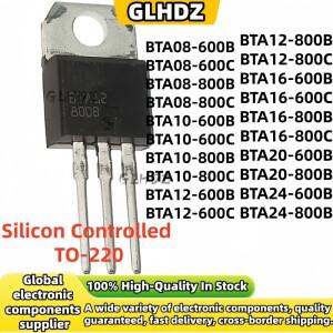 10-50Uds NEW BTA16-800C BTA08 600B 실리콘 제어 TO-220 칩 IC