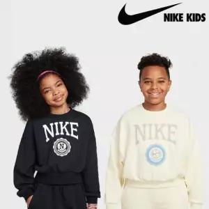 [백화점정품] 26년 NEW 나이키 NIKE 걸즈 FT 스타 맨투맨 티셔츠 2종 택1 8-15세 A251SW373P