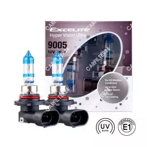 EXCELITE 올뉴K5 전조등/상향 하이퍼비전 9005 HB3 12V SET E1 +180UP