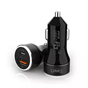 유엠투 C타입 PD PPS 차량용 고속 충전기 45W 아이폰 11 갤럭시 노트10
