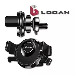 기타 로건 Solam 원터치 송풍구 차량용 핸드폰 거치대