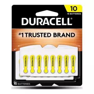 듀라셀 PGD DA10B16 보청기 배터리 아연 에어 10 사이즈(16팩)