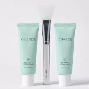 샤르드 크림 2개 랩핑 마스크 팩 필오프 멜라필 멜라닌 기미 정선희 한고은