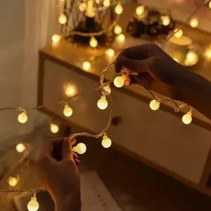 LED앵두전구 크리스마스 트리조명 USB 줄조명 80구 2332983 J