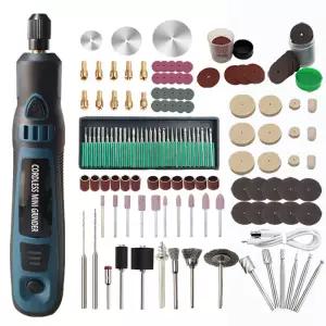 5000-10000-15000r 3.6V USB 무선 전기 드릴 조각 펜 연삭/연마/조각/드릴링/절단 용 미니 그라인더