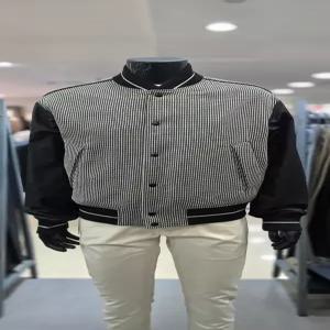 [레노마 옴므]S/S 간절기 블랙앤화이트 체크  점퍼 QIMBU02_BP