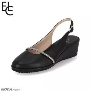 [엘칸토]초경량 쿠션 데일리 웨지 여성 슬링백 2XWO56XO_GN