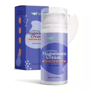어린이 및 아기를 위한 마그네슘 크림 - 취침 시간을 위한 진정 바디 로션 - 유기농 알로에 및 시어 버터