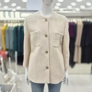 [프렐린]베이지 스팽글  자켓 RJK251S10_SC_SC