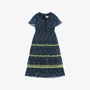 [베스띠벨리]페이즐리케이프원피스 BKOAF2551