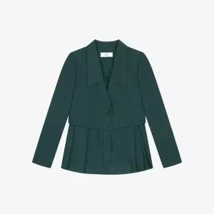 [베스띠벨리]원버튼레이어드7부자켓 BMJAD2121GRD_DG