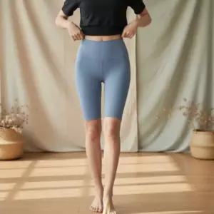 [옷자락]여성 여름용 쾌감 요가 필라테스 레깅스