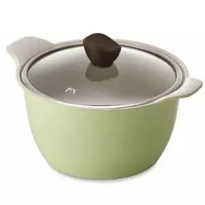 주방 전용 냄비 파스텔 굽는솥 다용도 조리용 통주물 28cm