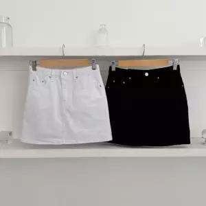 [옷자락]여성 블랙 화이트 A라인 레이어드 속치마 미니스커트