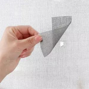 [골드스마일]보수 테이프 방충망 롤타입 5cm x 2M 2개 블랙