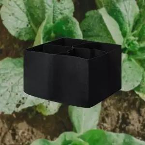 식물 화분 부직포 4분할 베란다용 60x60cm