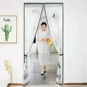 [콩심팥심]방충망 자석 모기장 현관문 그물망 90x210cm