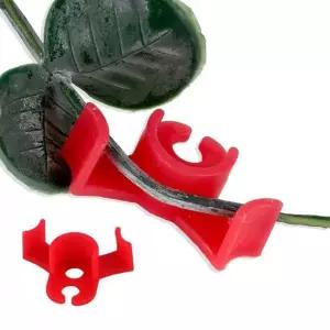 [골드스마일]식물 고정집게 나뭇가지 줄기 밴더 삼각 10개입