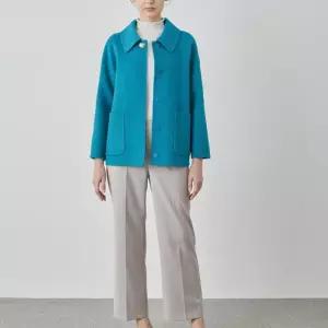 [올리비아로렌]단추 포인트 핸드메이드 코트VOCFU5D1121