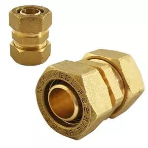 [골드스마일]엑셀 파이프 연결 황동 유니온 15A