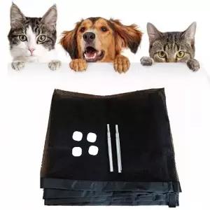 [콩심팥심]안전망 강아지 고양이 분리 가림막 펜스