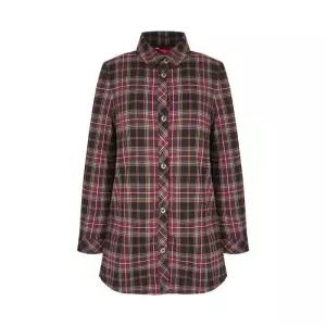 [크로커다일레이디]크로커다일레이디 체크 풀 오픈 셔츠_CLCWBL202