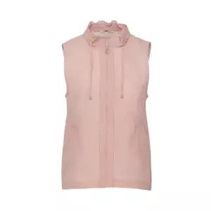 [샤트렌]샤트렌 프릴넥 지퍼 슬리브리스 점퍼_HCCMVT201