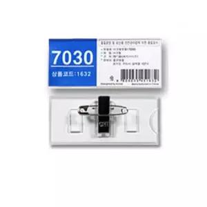 [문구] GNT명찰 플라스틱 집게옷핀 100매 미니70x28