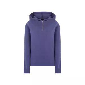 [샤트렌]샤트렌 반집업 포인트 후드 니트_HCESSW301