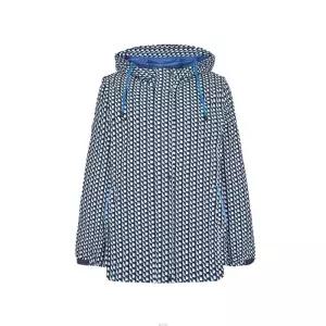 [크로커다일레이디]크로커다일레이디 배색 스티치 시즌프린트 봄 점퍼_CLESJP205