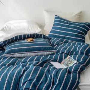 가을이불 리트로 스트라이프 침구 Q 단품 5color이불베개세트