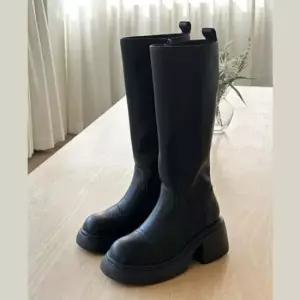 소가죽신발 홀릭 여자 롱부츠 천연소가죽 겨울 부츠 HSM001