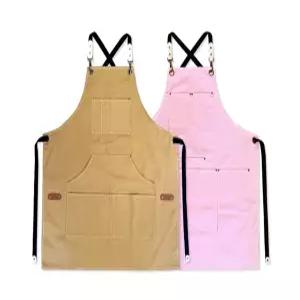 (TD) 다포켓 다용도 캔버스 앞치마