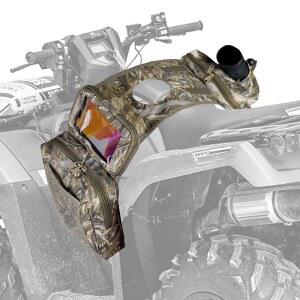 마이데이즈 ATV 새들백, 화물 탱크 폰백 보관 수하물 UTV 스노모바일 오토바이 (카모1)