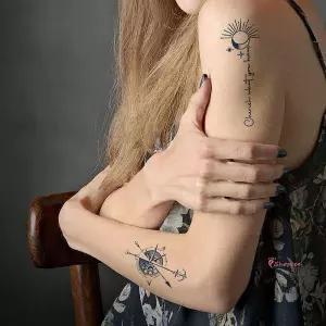 문신 스티커 반영구 타투 헤나opq710