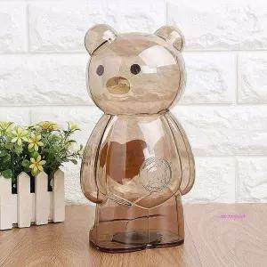 투명 저금통 애니멀bcd702