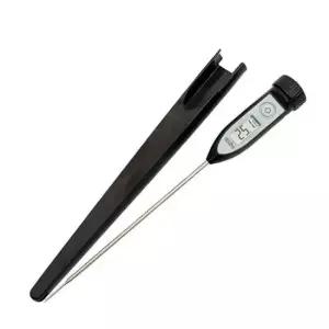 디지털 방수 중심 온도계 CS-101B 블랙 탐침온도계