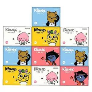 크리넥스 50매x10팩 휴대용 화장지 여행용티슈nop990