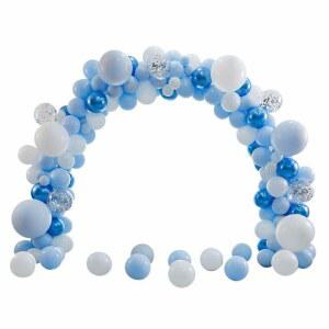 아치 입구장식 축제 소품 개업식 풍선 장식 생일 홍보 01 블루 세트 진열