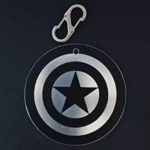 골프 퍼팅디스크 메탈 알루미늄 CNC 음각 검은별 양면 백텍 TA3832084