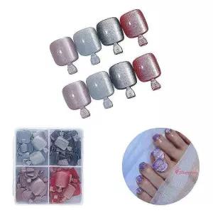 네일아트 자석 패디팁 패디큐어 깊고 빛 120팁 영롱한 빛자석uvw145