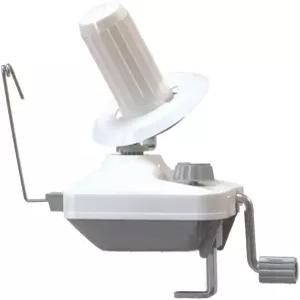 다루마 울 와인더 1종 뜨개질 도구 - 수작업 실 볼 흰색 및 회색