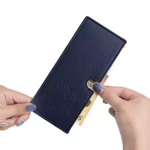 일자형 지폐 수납 골프 지갑 라이언 자수 머니 클립 APi8+1sOA