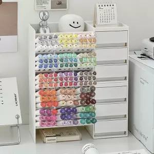 화장품정리함 수납함 보관함 트레이 립스틱 아크릴