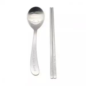 어린이 수저세트 아동 숟가락 젓가락 1세트