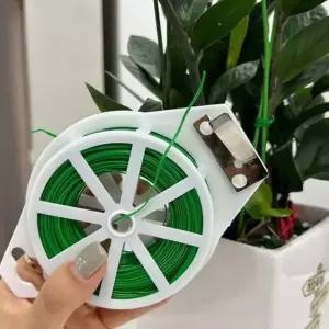 [에이치플러스몰]원예용 철사 100m 고추끈 가든 분재 결속끈