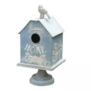 새집 장식 프랑스 인테리어 빈티지 소품 마당 집 새장 꾸미기 장 가득