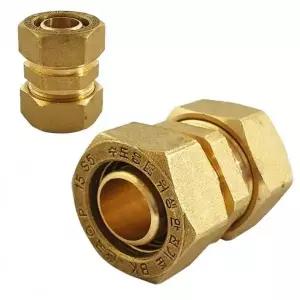 엑셀 파이프 연결 황동 유니온 15A